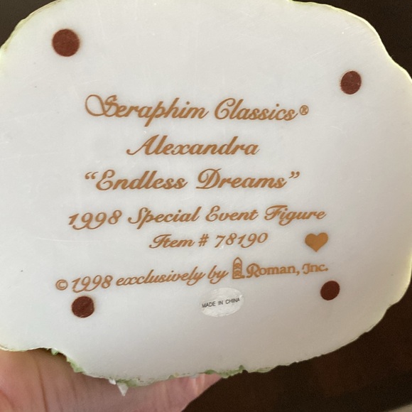 Alexandra "Endless Dreams' Figurine by Seraphim Classics - Picture 11 of 16